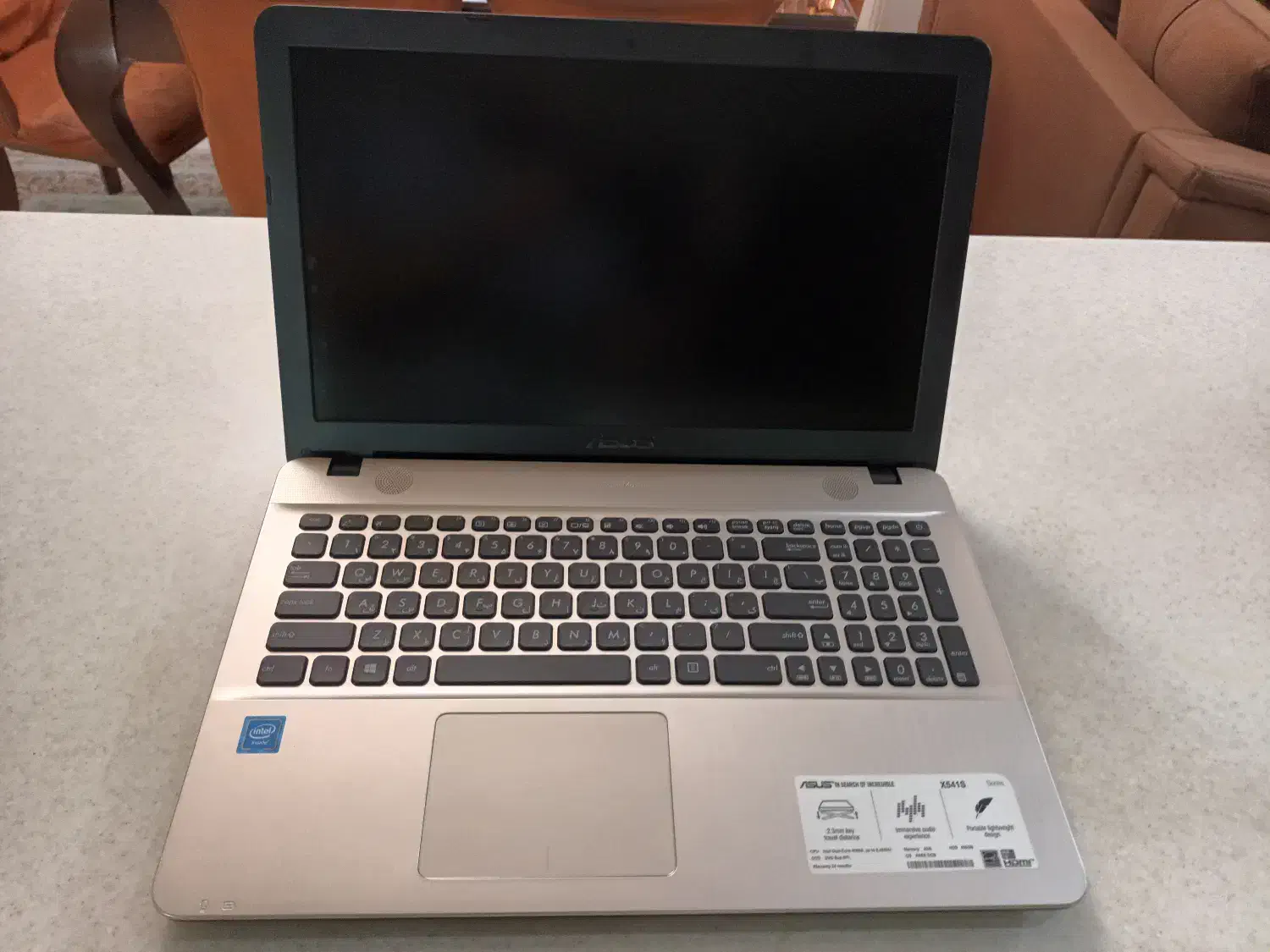 لب تاب ایسوز مدلx541s|رایانه همراه|تهران, پونک|دیوار