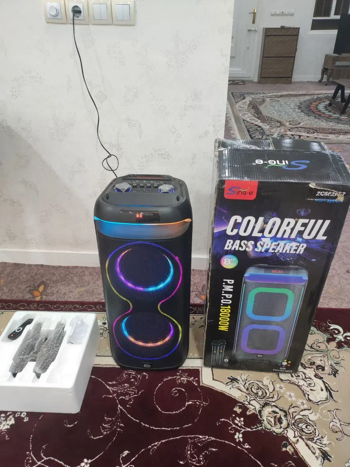 پارتی باکس سانی|سیستم صوتی خانگی|رامهرمز, |دیوار