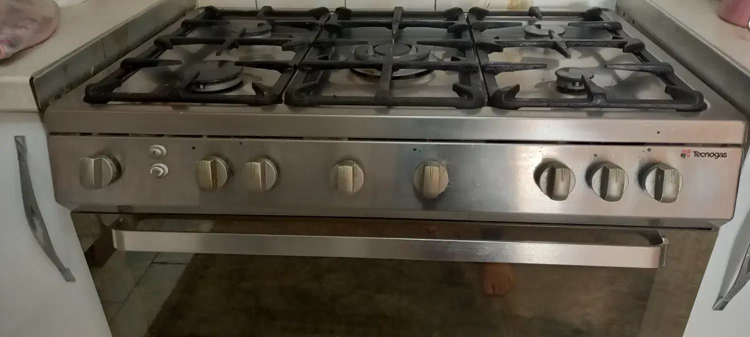 گاز ۵ شعله تکنو اصل ایتالیا|اجاق گاز و لوازم برقی پخت‌وپز|تهران, تهرانپارس جنوبی|دیوار