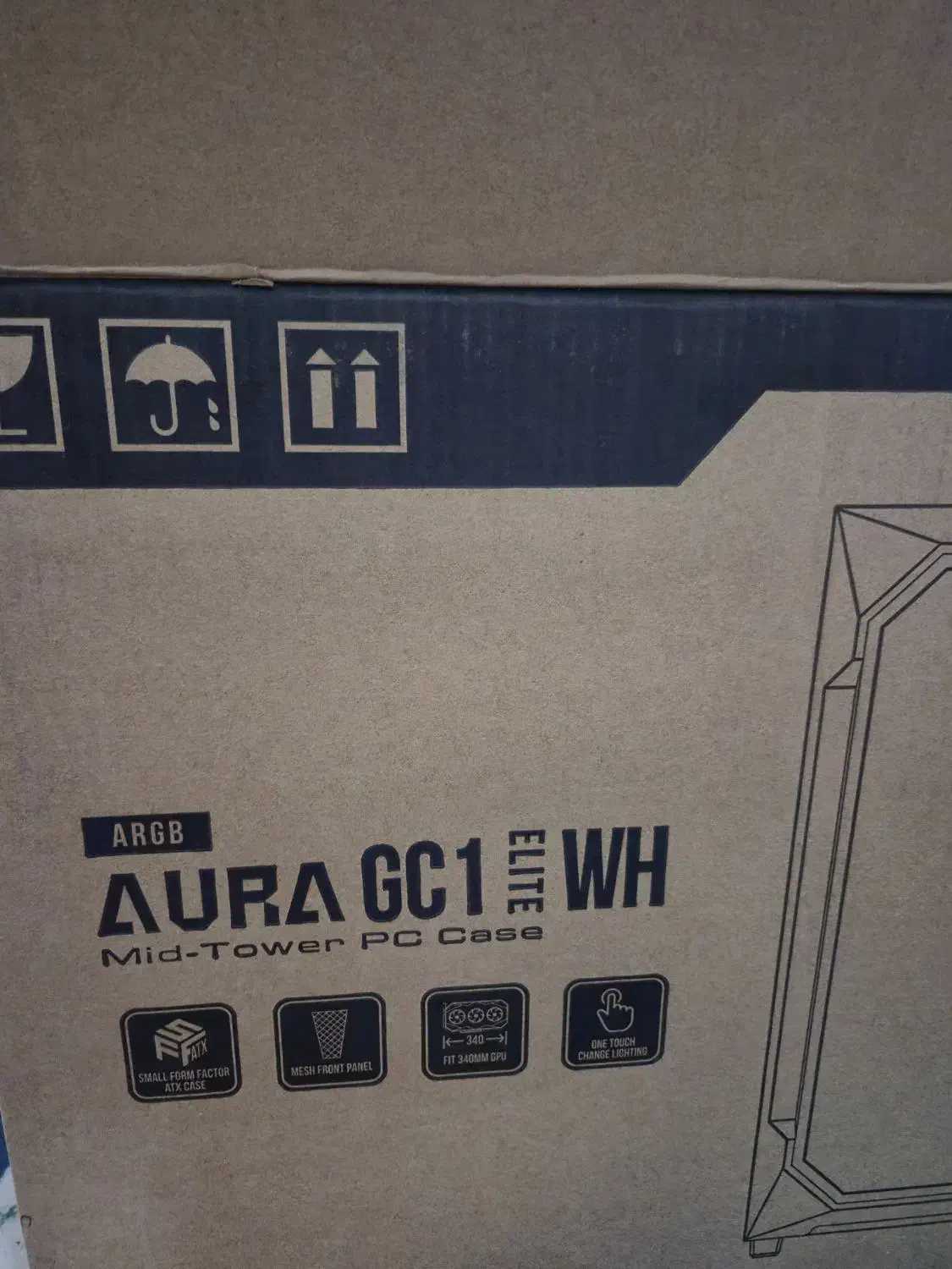 کیس gc1 elite argb wh|قطعات و لوازم جانبی رایانه|ساری, |دیوار