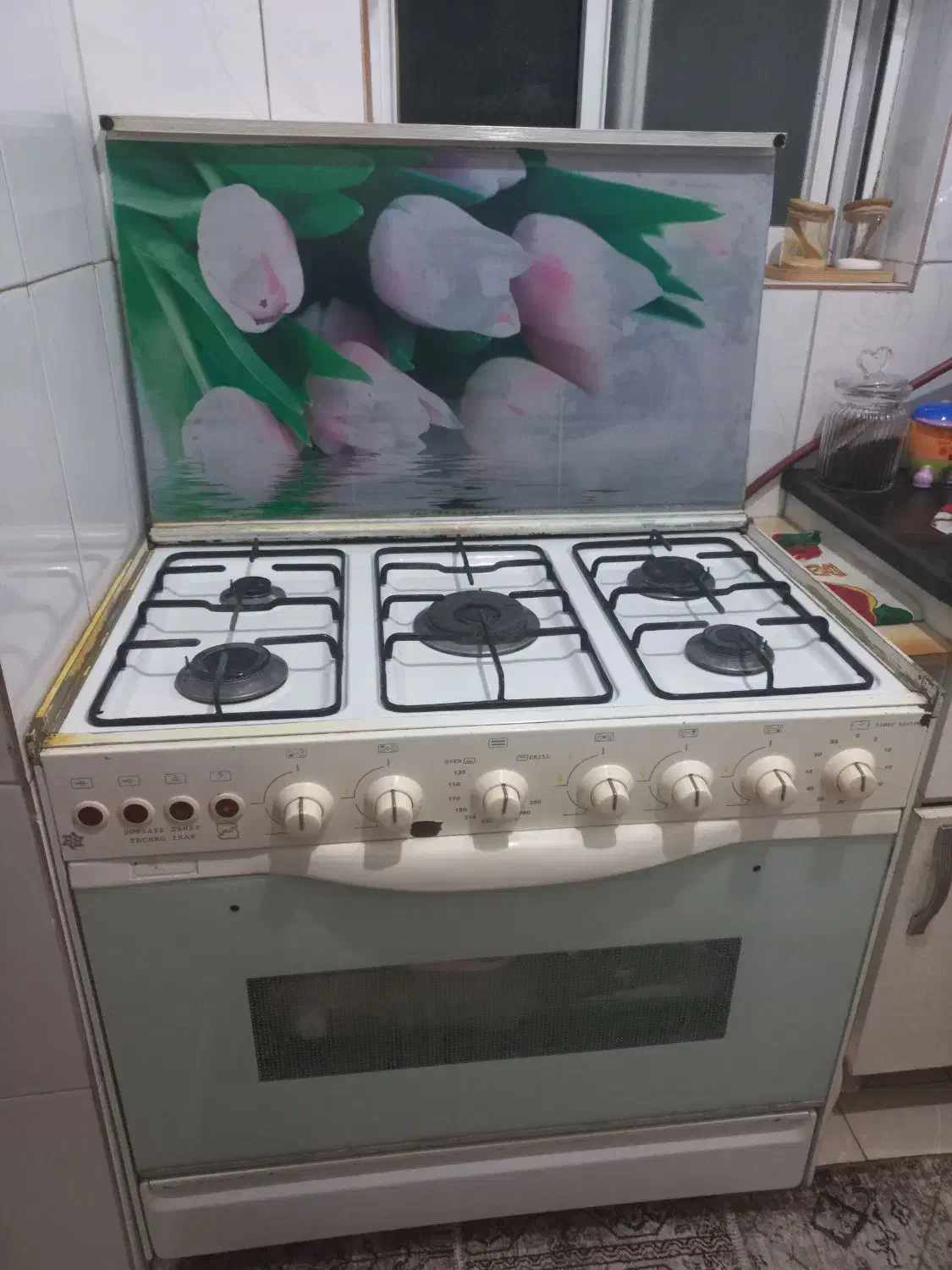 گاز فردار پنج شعله تکنو|اجاق گاز و لوازم برقی پختوپز|آمل, |دیوار