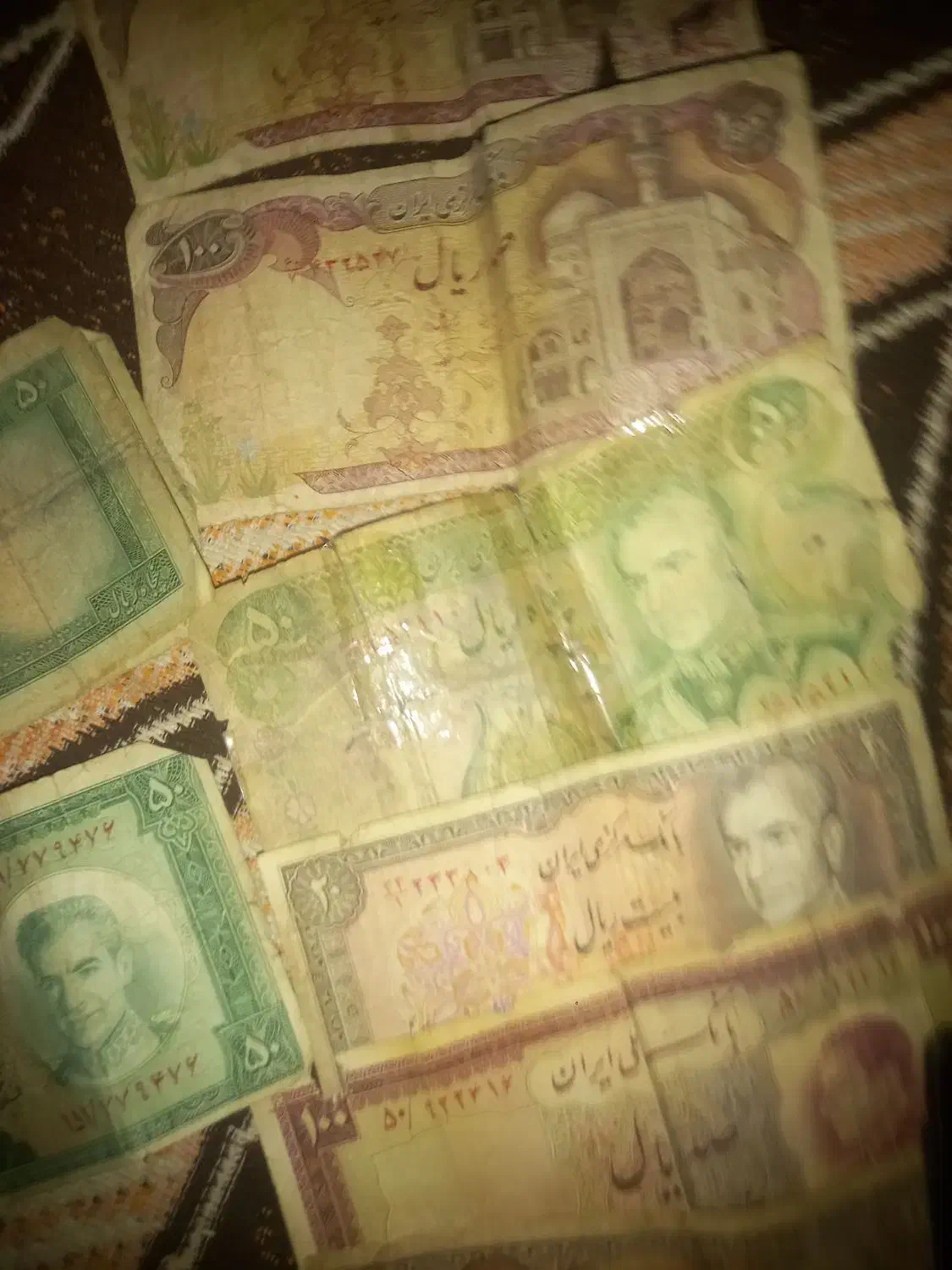 پول زمان شاهی|کلکسیون سکه، تمبر، اسکناس|گنبکی, |دیوار