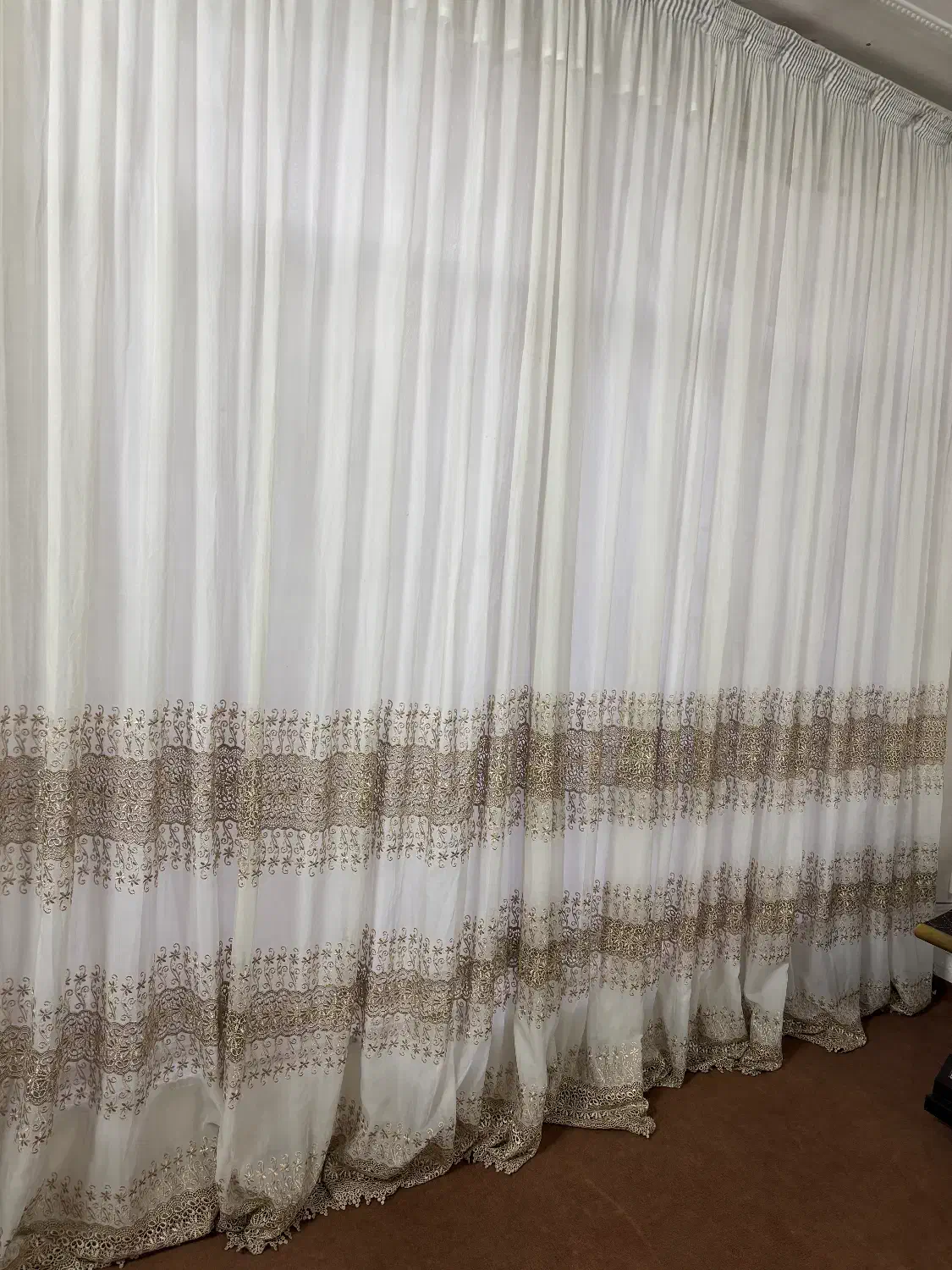 پرده به عرض ده متر (نو)|پرده، رانر، رومیزی|مشهد, هنرور|دیوار