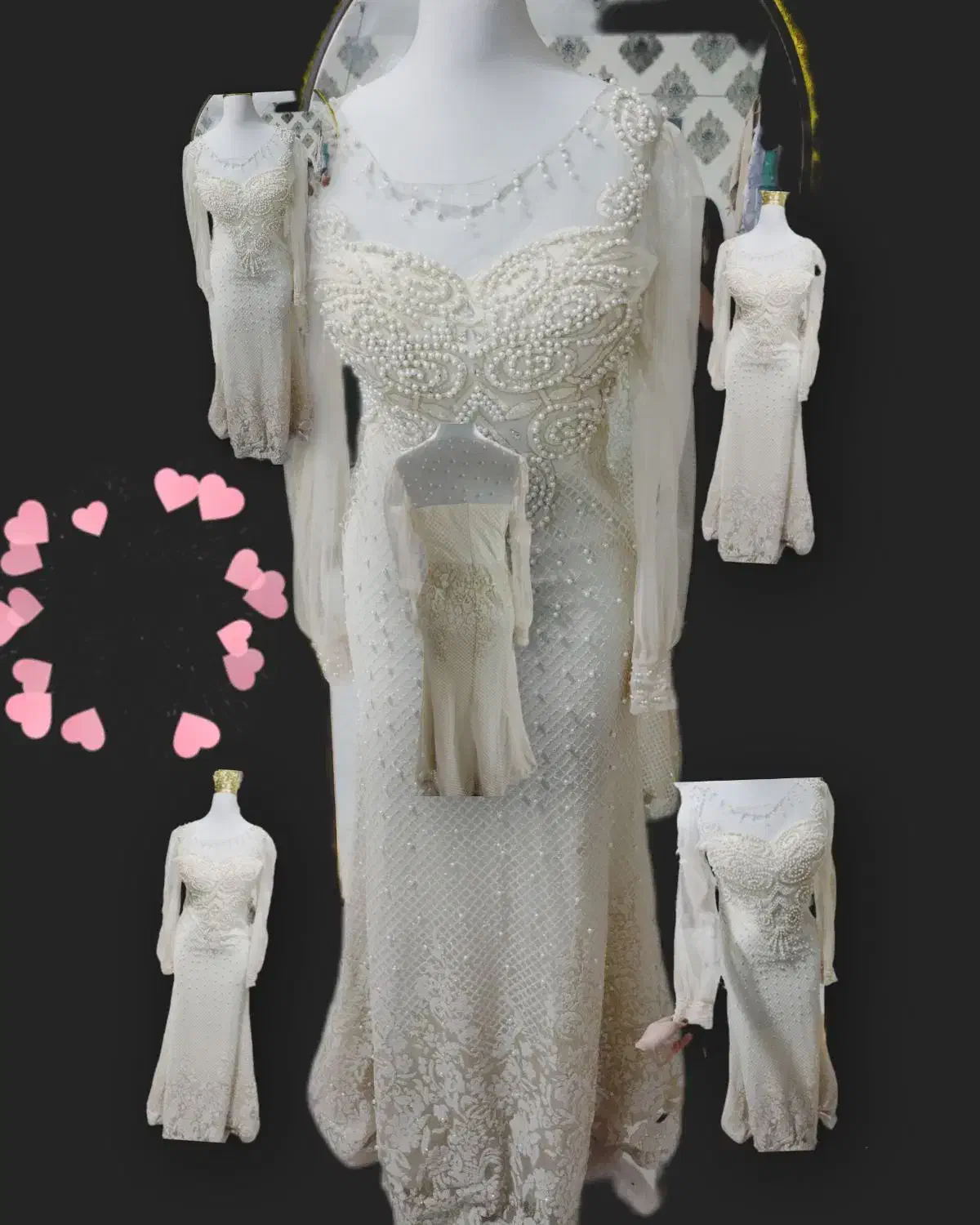 لباس مجلسی مرواریدی|لباس|محمدشهر, محمدشهر|دیوار