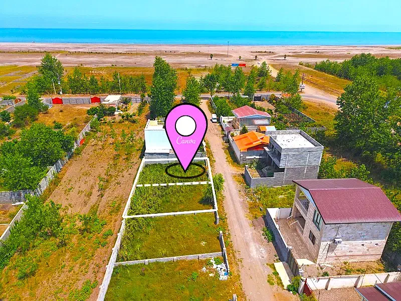 2قواره زمین ساحلی چسبیده به ساخت بامدارک شسته رفته|فروش زمین و ملک کلنگی|رشت, حمیدیان|دیوار