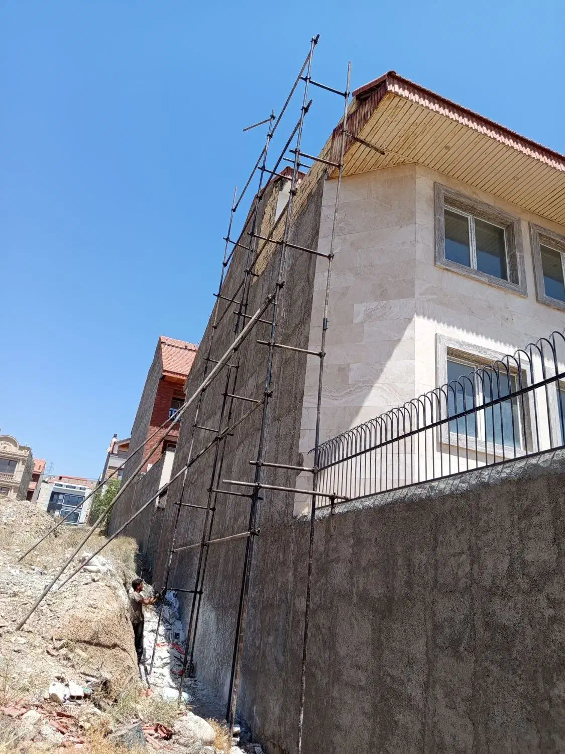 داربست فلزی برادران|خدمات پیشه و مهارت|پردیس, کمرد|دیوار