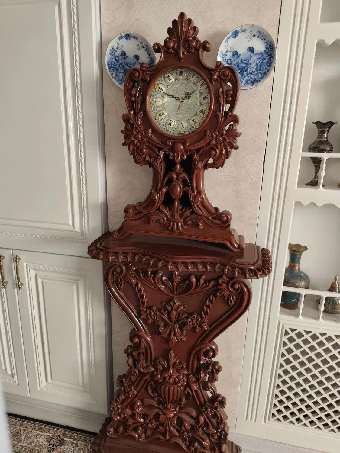 ساعت ایستاده چوبی|بوفه، ویترین، کنسول|اردبیل, |دیوار