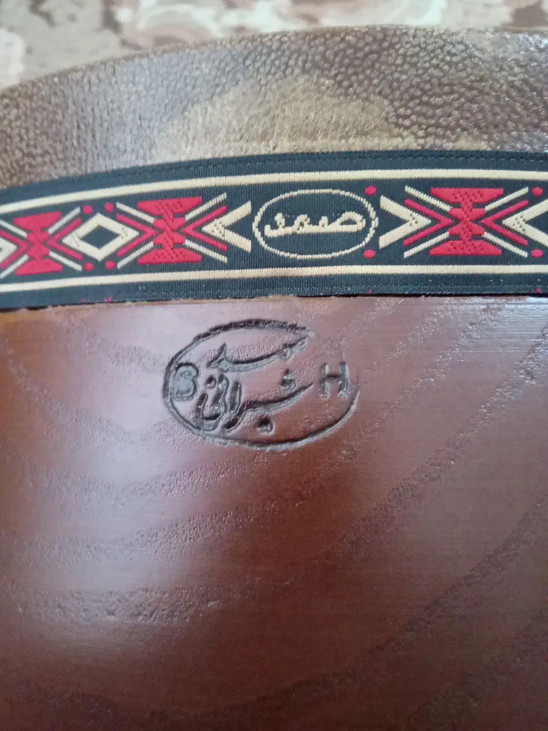 تنبک دو مهر صمد شیرانی|سازهای سنتی|برخوار, |دیوار