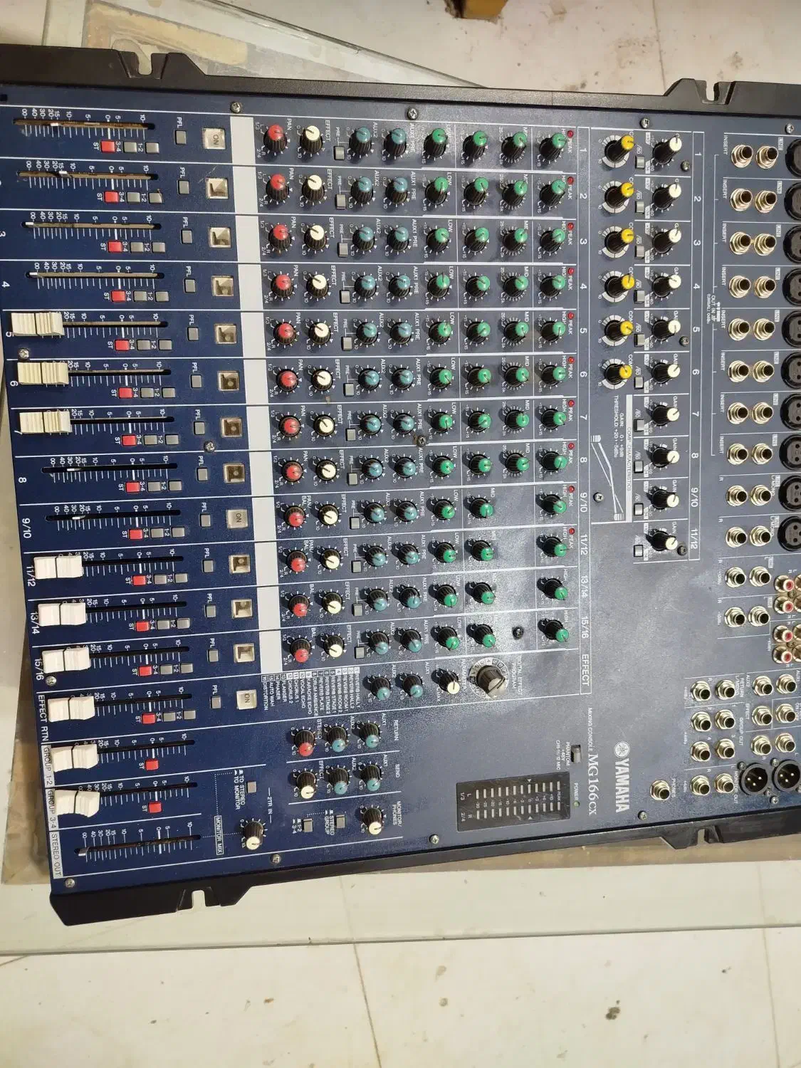 میکسر یاماها ام جی 166|صوتی و تصویری|بجنورد, |دیوار