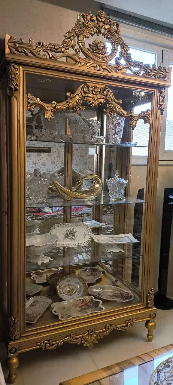 بوفه تمام چوب|بوفه، ویترین، کنسول|تبریز, |دیوار