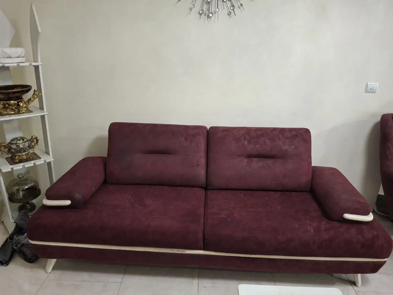 مبل راحتی تختخواب شو 8 نفره با میز|مبلمان خانگی و میز عسلی|پرند, فاز ۵|دیوار