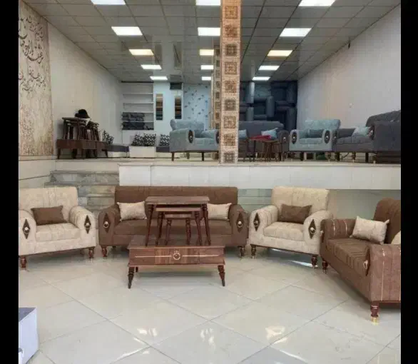 مبل ۷ نفره مسکو نیو فوم خوب|مبلمان خانگی و میز عسلی|کرج, محمد آباد|دیوار