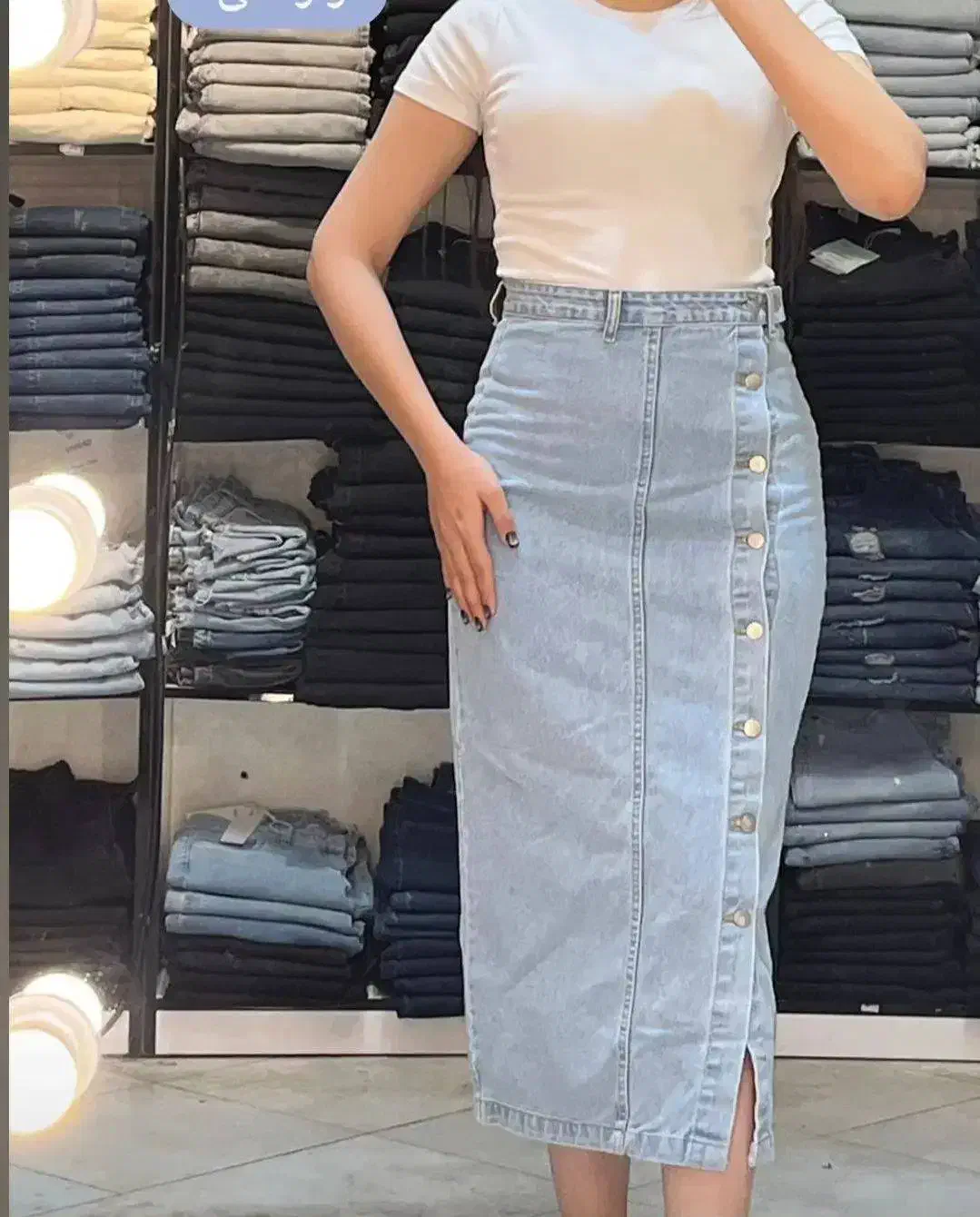 دامن جین  مارک Zara|لباس|بروجرد, |دیوار