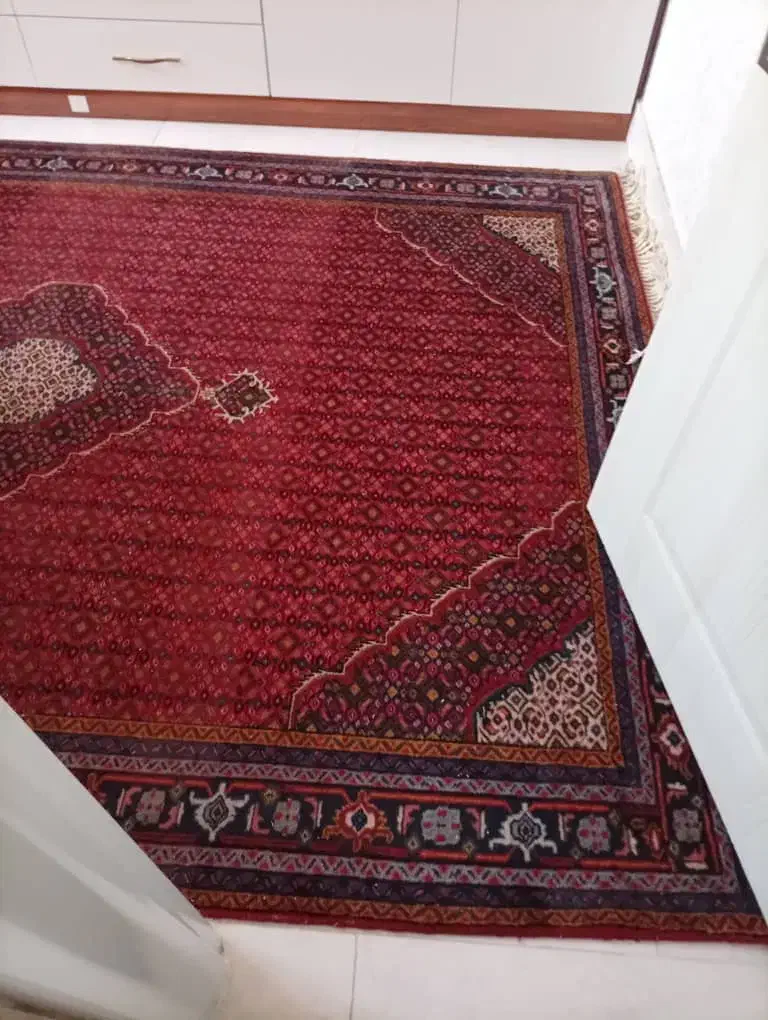 فروش یک جفت فرش دستباف ماهی ریزباف۶متری۲×۳|فرش|سهند, |دیوار