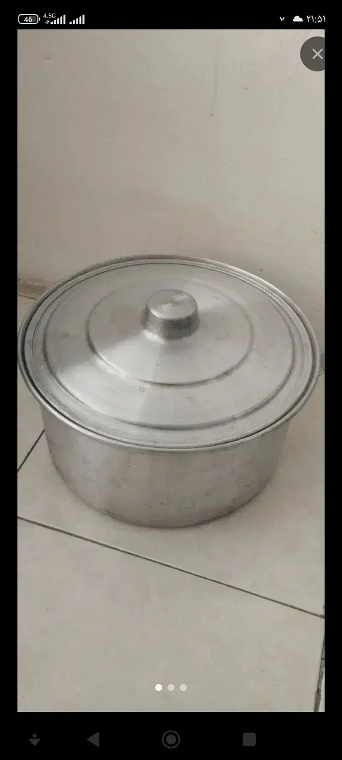 قابلمه روحی|ظروف پخت‌وپز|گلبهار, شهر جدید گلبهار|دیوار