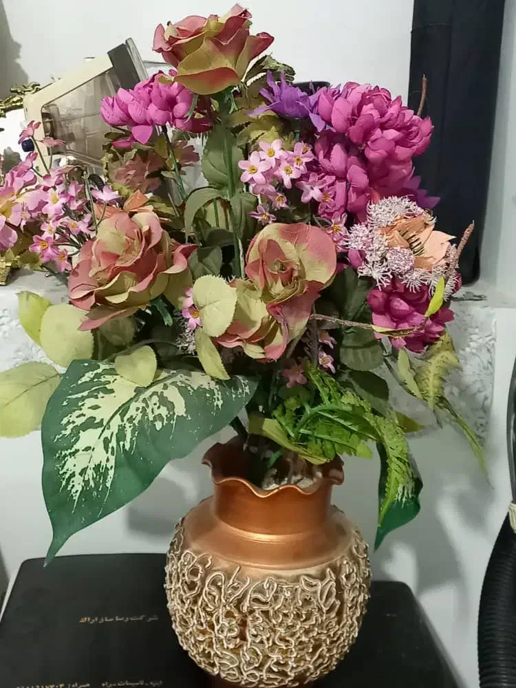 گل رومیزی|گل مصنوعی|معصومیه, |دیوار