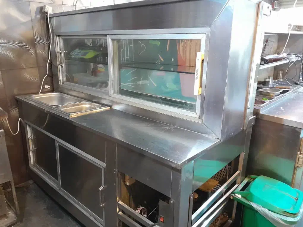 یخچال ویترینی و زیرگریل|کافی‌شاپ و رستوران|تنکمان, |دیوار