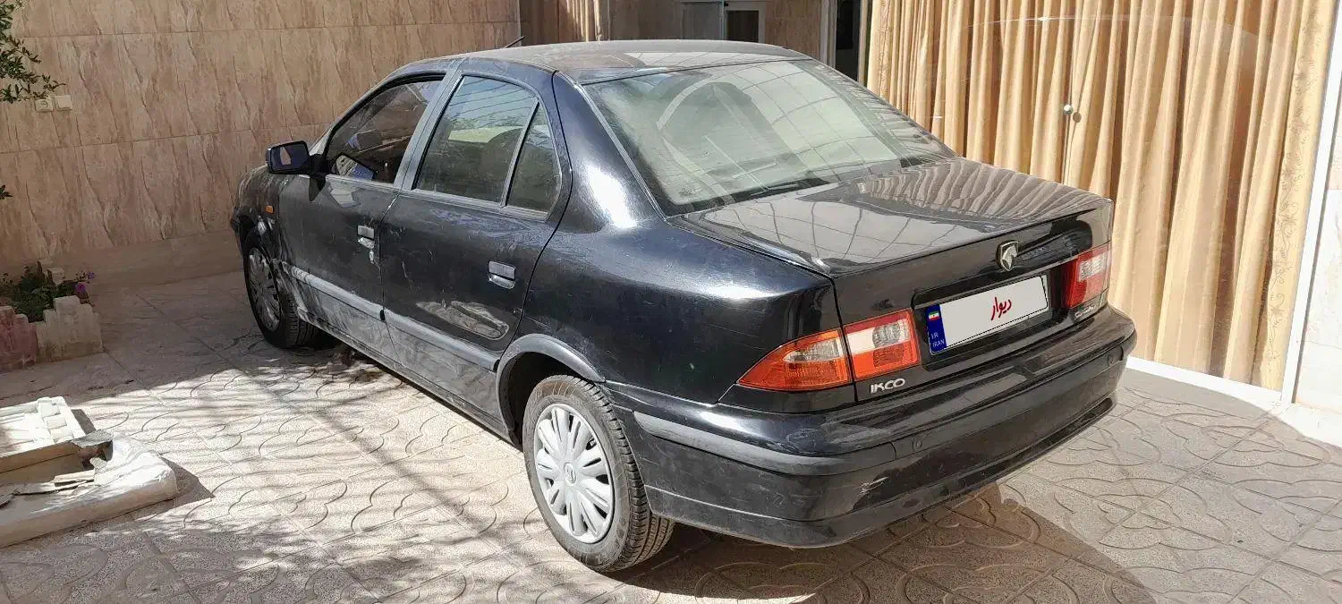 سمند EF7  مشکی متالیک 1394|خودرو سواری و وانت|برخوار, |دیوار