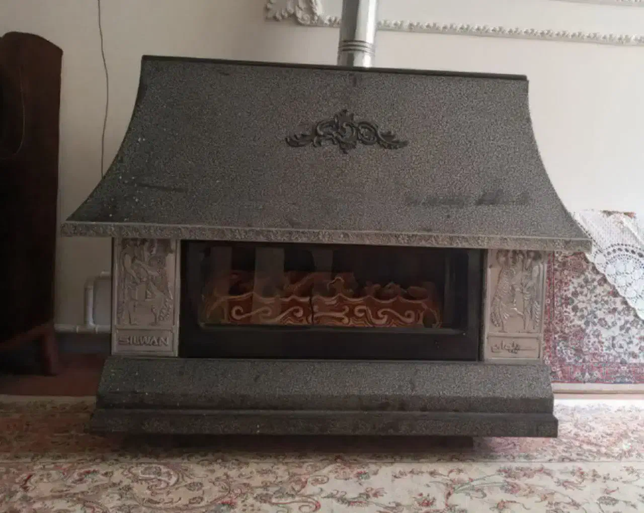 بخاری شومینه ای|بخاری، هیتر، شومینه|قم, بنیاد|دیوار