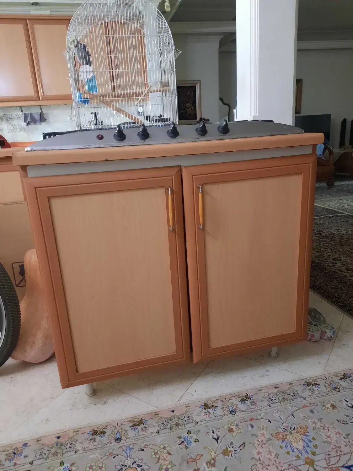 گاز رومیزی تابان با کابینت|اجاق گاز و لوازم برقی پخت‌وپز|تهران, پرستار|دیوار