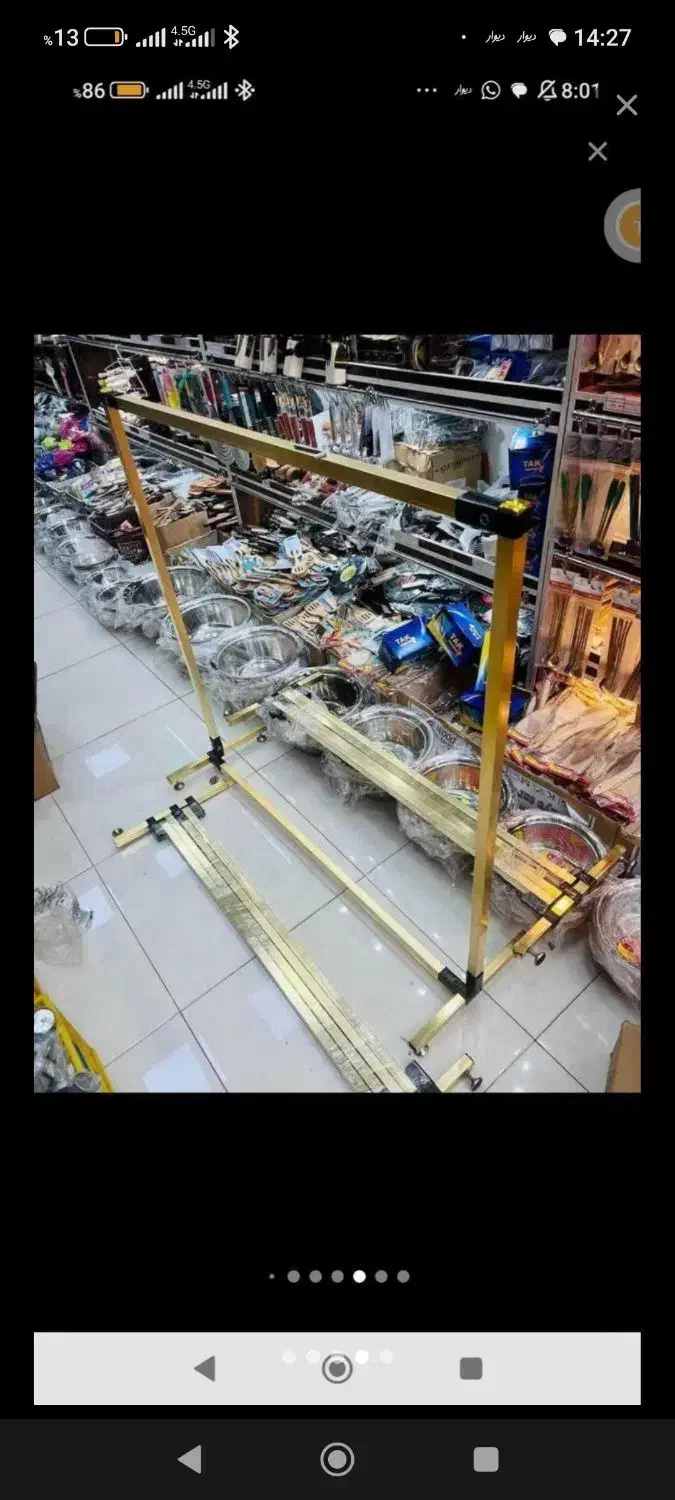 رگال لباس جنس اصلی همه مدل وچوب لباسی پایه سنگی|جاکفشی، کمد، دراور|شیراز, شیخ علی چوپان|دیوار