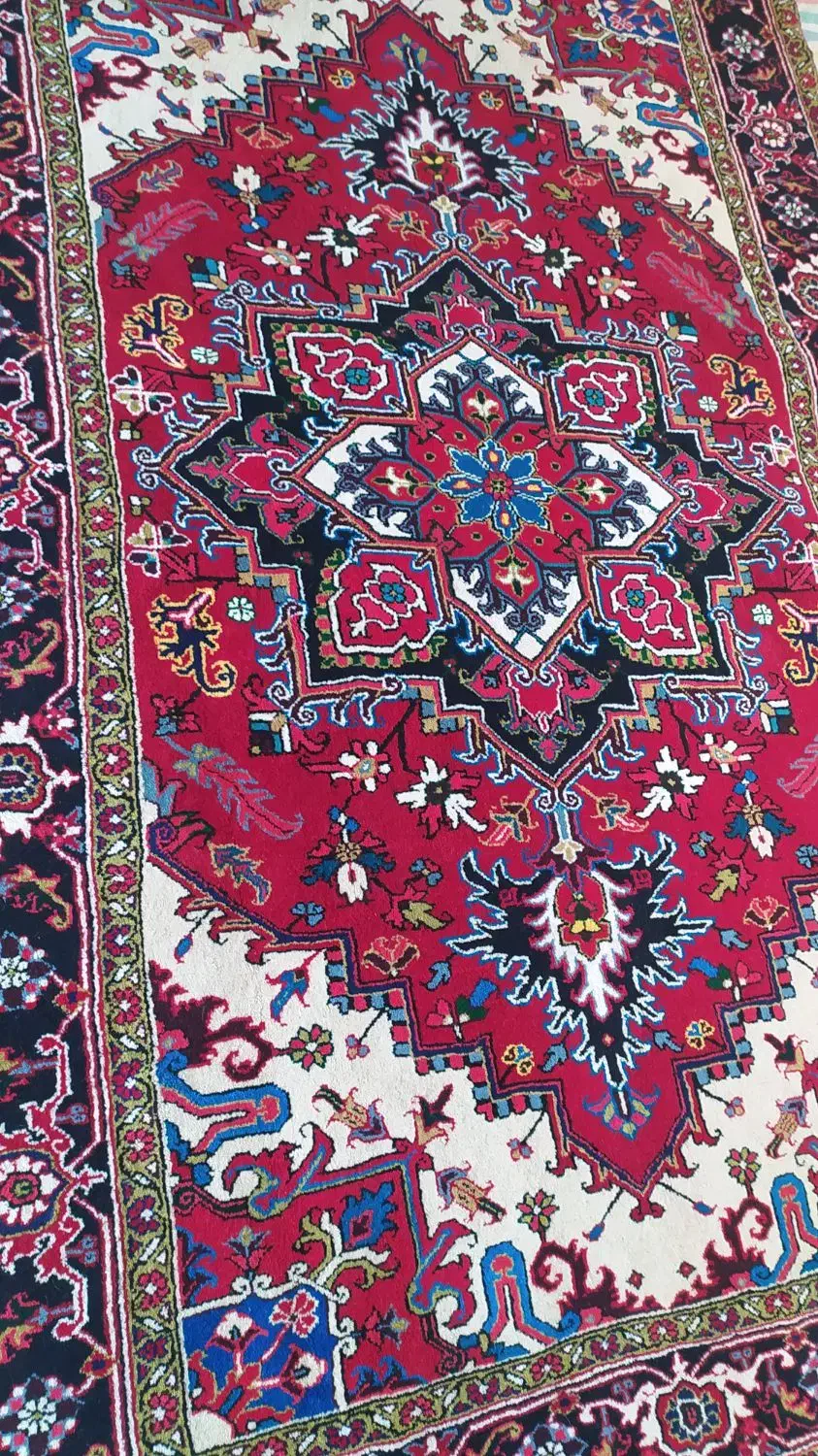 هریس‌جفت‌شش‌متری‌بارماخ‌توخوش‌پرداخت‌قیچی|فرش|خواجه, |دیوار