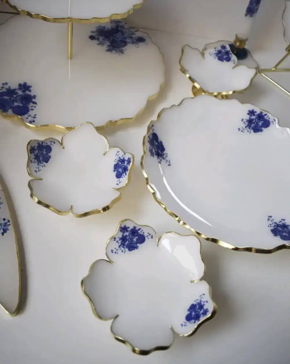 هفتسین رزینی قلم آبی|ظروف سرو و پذیرایی|خمینی‌شهر, |دیوار