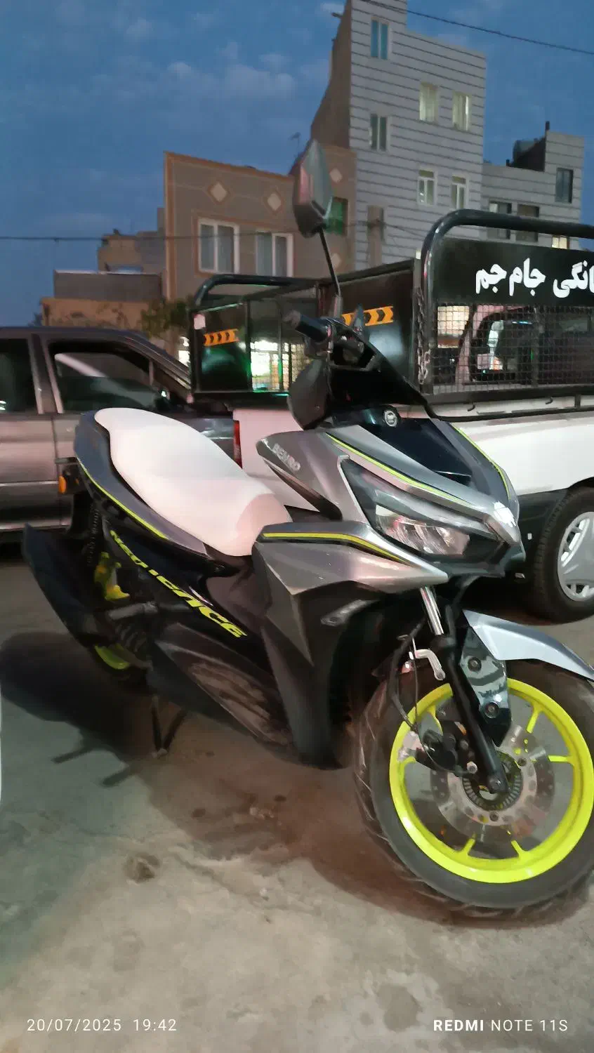 متور ان وی ایکس بهرو ۱۵۰ مدل ۱۴۰۲|موتورسیکلت|گرمدره, |دیوار