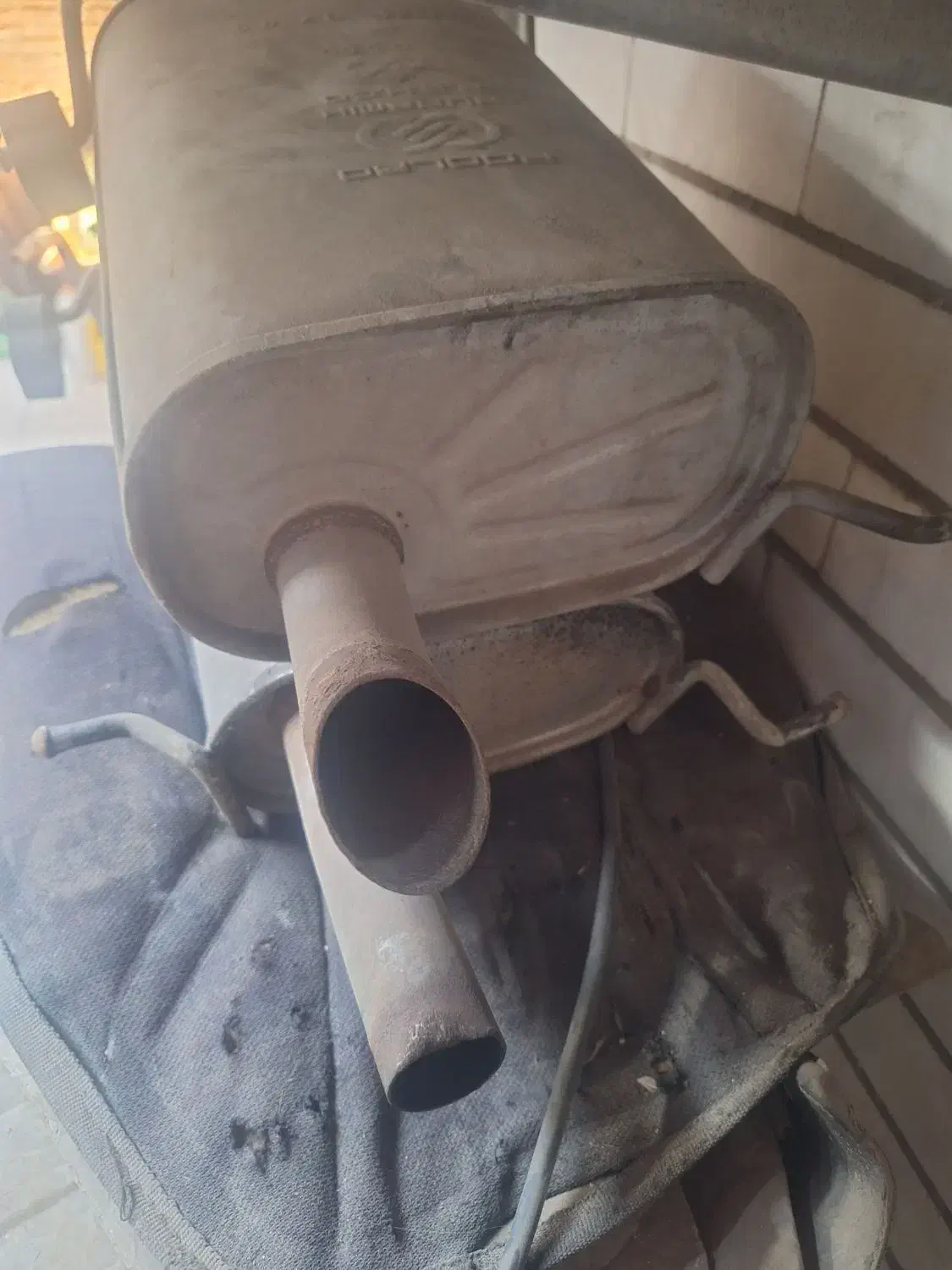 ۲عدد انباری اگزوز کارکرده|قطعات یدکی و لوازم جانبی|اهواز, سلطانمنش|دیوار