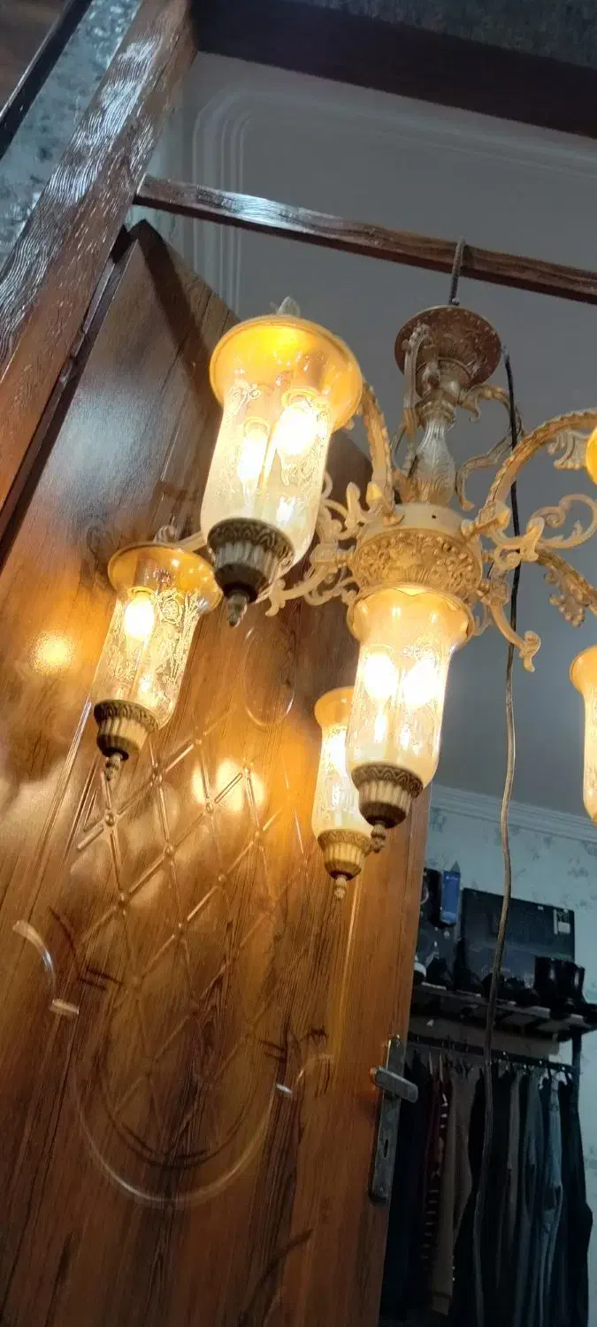 لوستر|لوستر و چراغ آویز|همدان, |دیوار