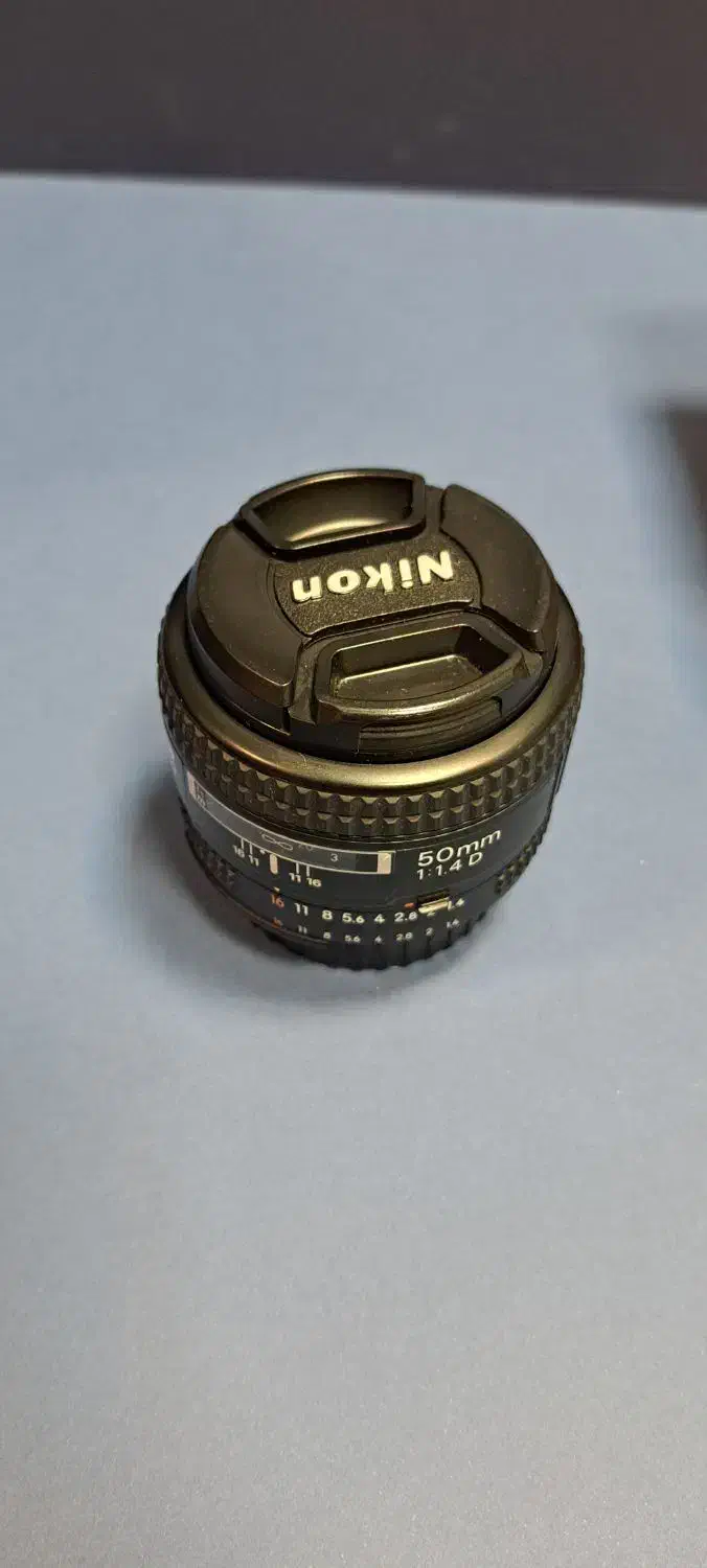 لنز نیکونf1.4.    50mm|دوربین عکاسی و فیلم‌برداری|تهران, راه آهن|دیوار