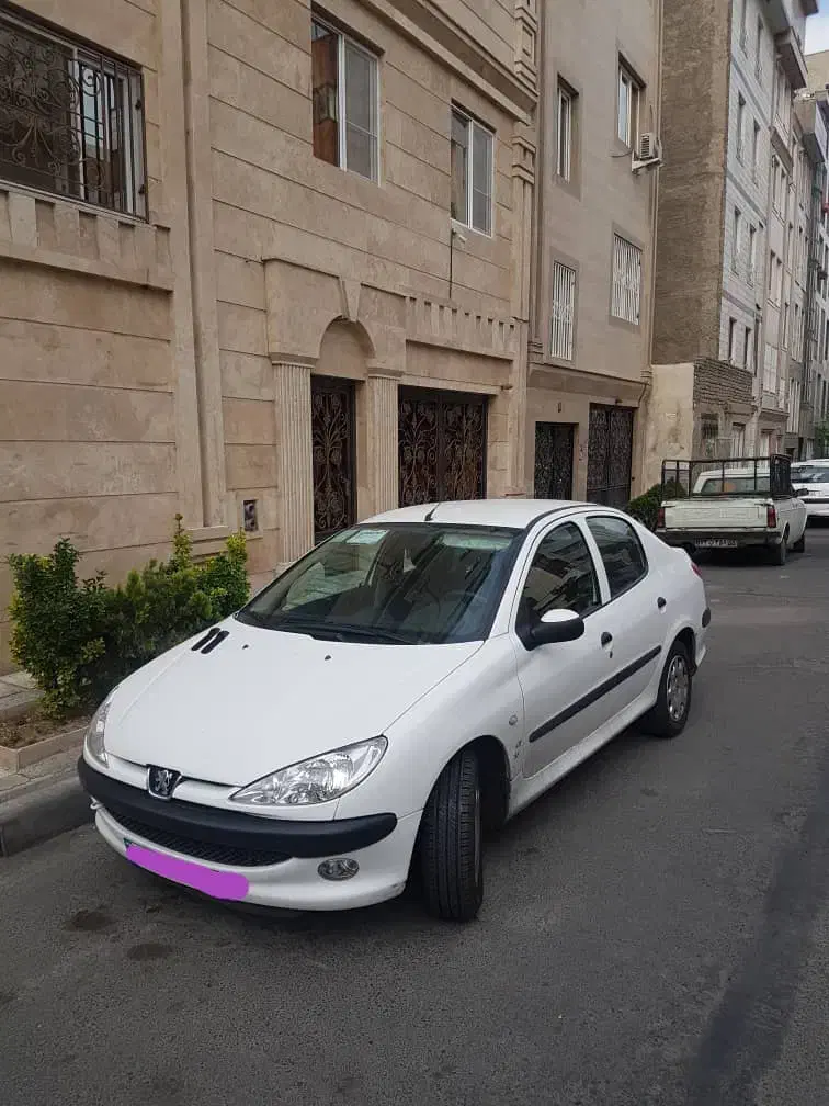 پژو ۲۰۶ صندوق دار V8 فول|خودرو سواری و وانت|تبریز, |دیوار