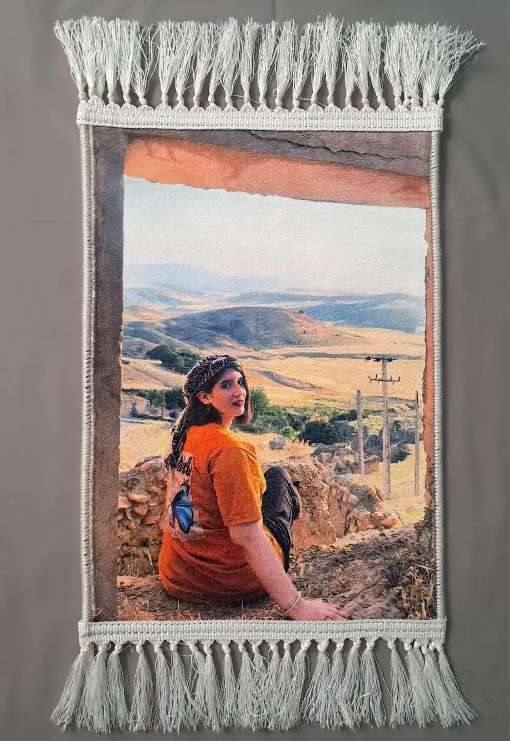 تبدیل عکس شما به تابلوفرش‌|تابلو فرش|کرمان, |دیوار