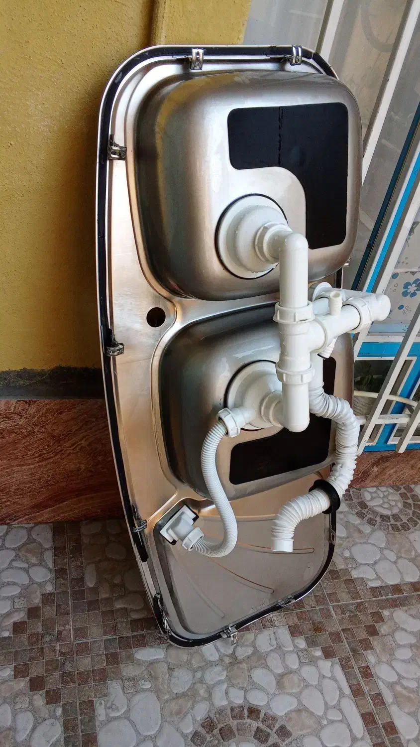 سینگ ظرفشویی تمام استل|مصالح و تجهیزات ساختمان|بناب, |دیوار