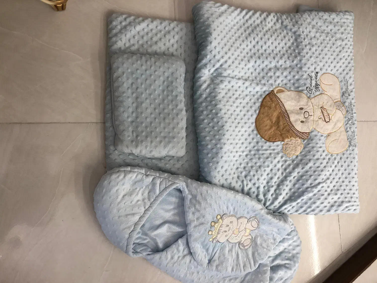 ست لحاف و تشک خرسی دم دستی|اسباب و اثاث بچه|سهند, |دیوار
