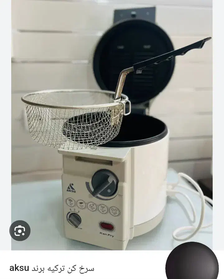 سرخ کن کاملا نو و استفاده نشده|اجاق گاز و لوازم برقی پخت‌وپز|رشت, پل تالشان|دیوار