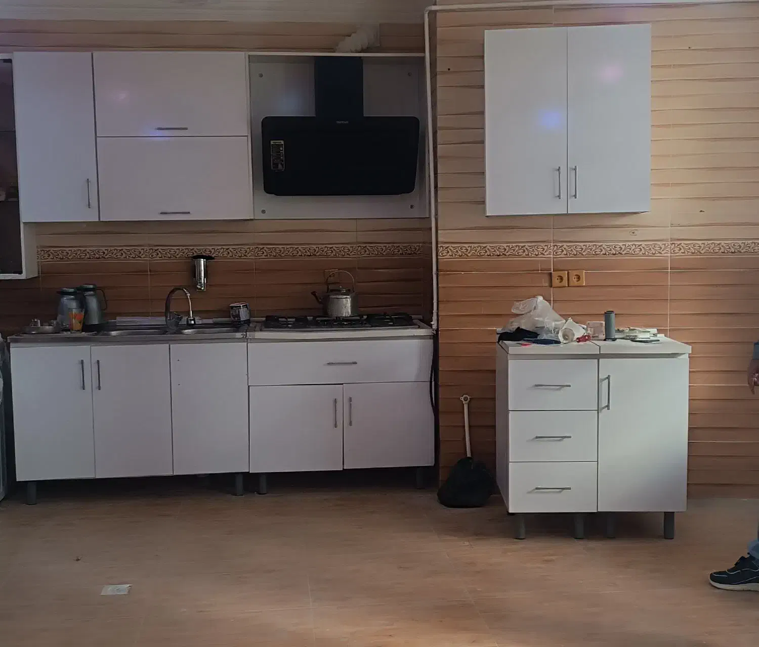 کابینت ام دی اف سفید|جاکفشی، کمد، دراور|کوهدشت, |دیوار