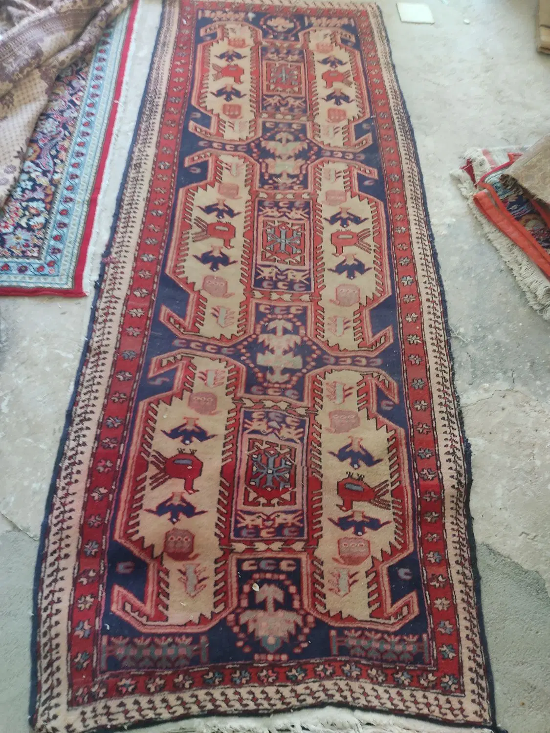 دست‌باف|فرش|میانه, |دیوار