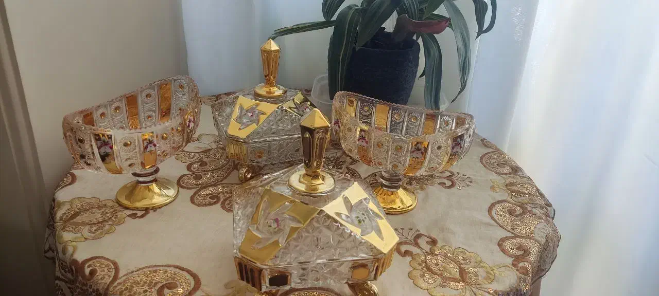 ظروف طرح چک|ظروف سرو و پذیرایی|اصفهان, بهارستان (مخابرات)|دیوار