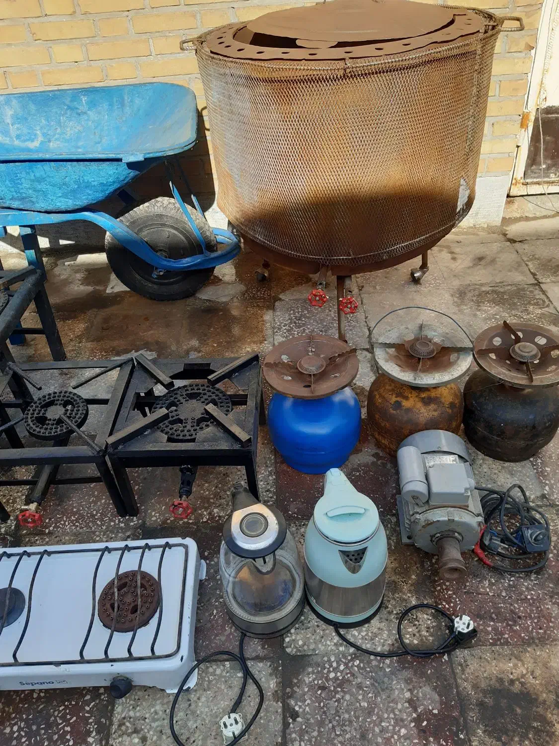 تنور گازی و چای ساز|اجاق گاز و لوازم برقی پخت‌وپز|رامهرمز, |دیوار