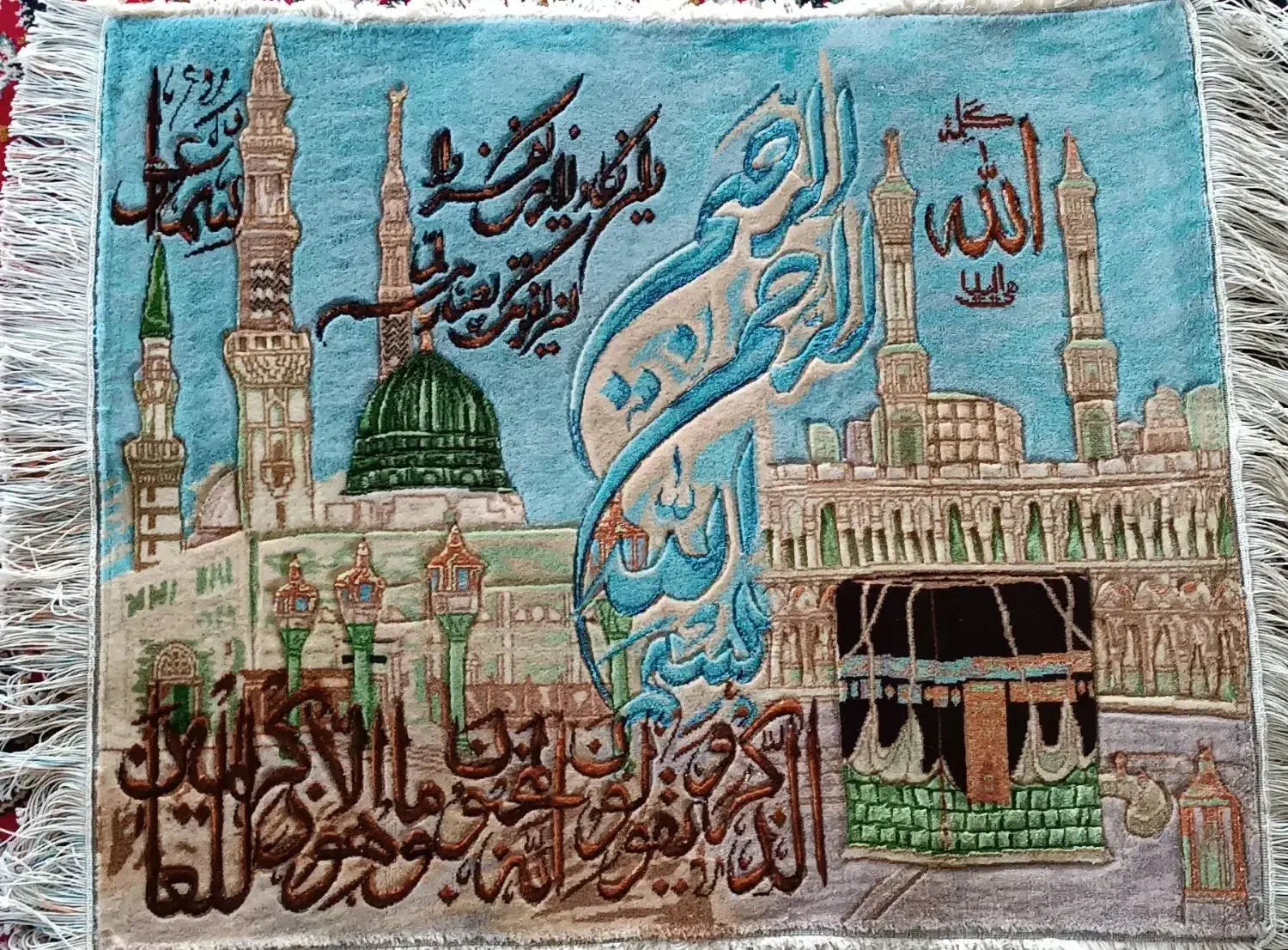 چند عدد تابلو فرش دستبافت|تابلو فرش|مشگین شهر, |دیوار