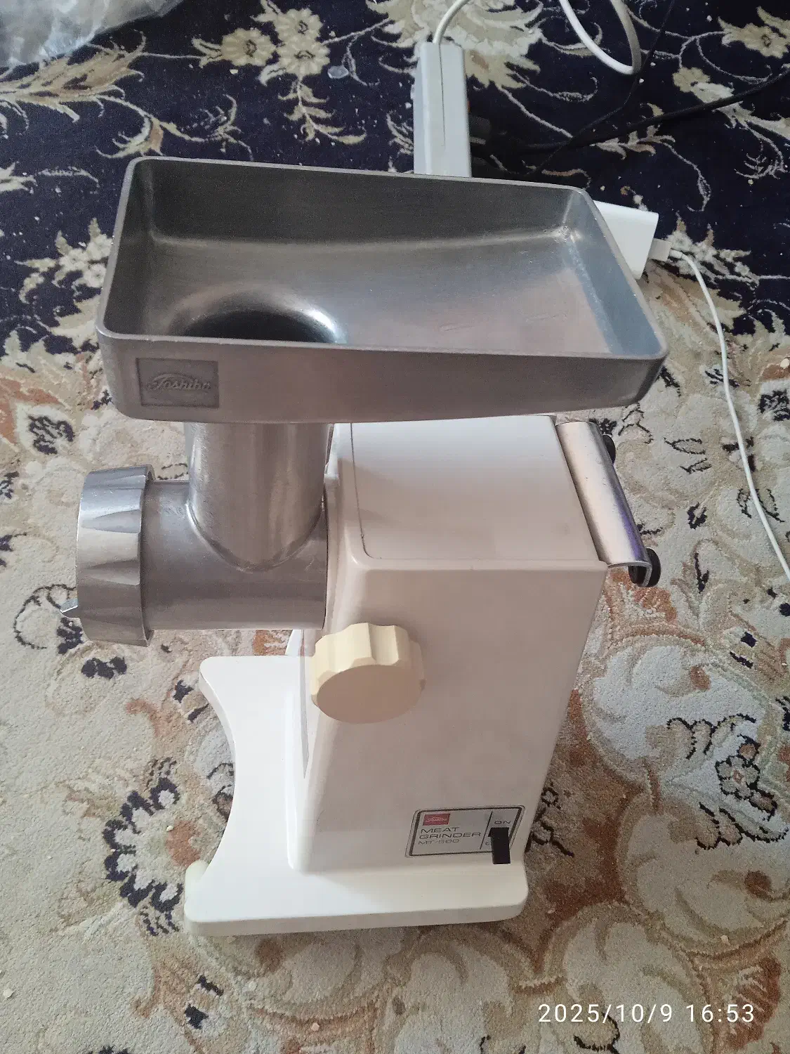 چرخ گوشت توشیبادرحدنو|خردکن، آسیاب، غذاساز|شیراز, تاچارا|دیوار