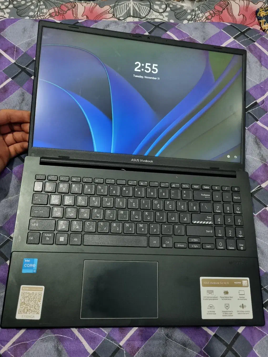 لب تاپ ایسوس|رایانه همراه|قدس, شهر‌قدس|دیوار