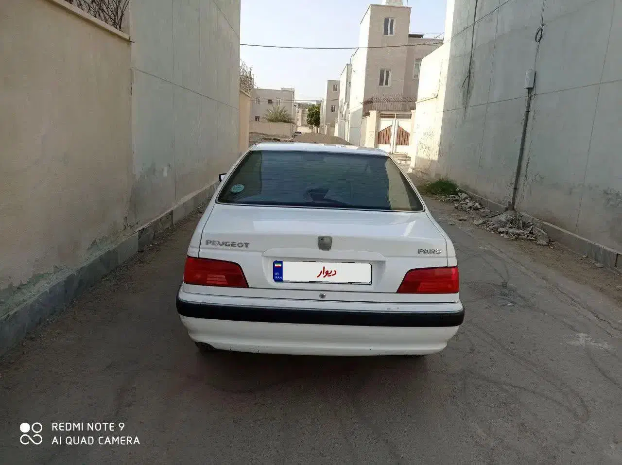 پژو پارس مدل ۹۸ تیوفایو بدون رنگ دریچه سیمی|خودرو سواری و وانت|زابل, |دیوار