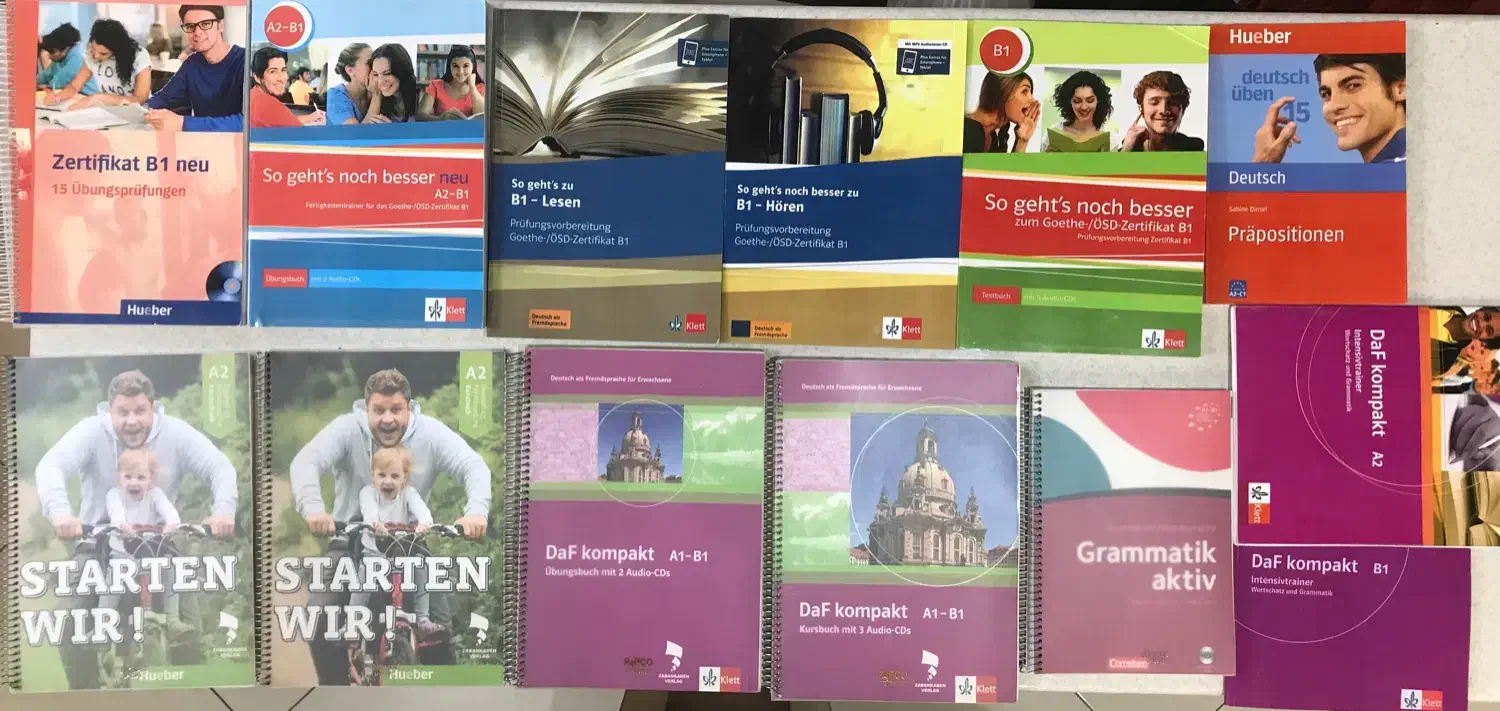 کتب آلمانی|کتاب و مجله آموزشی|تهران, تهرانسر مرکزی|دیوار