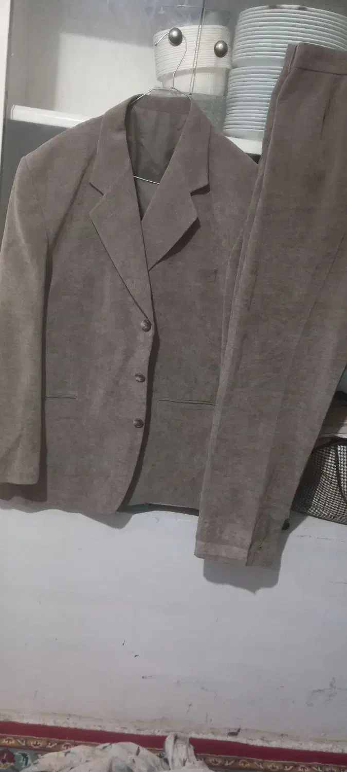 کت شلوار مردانه کبریتی سایز ۵۰|لباس|مشهد, آبکوه|دیوار