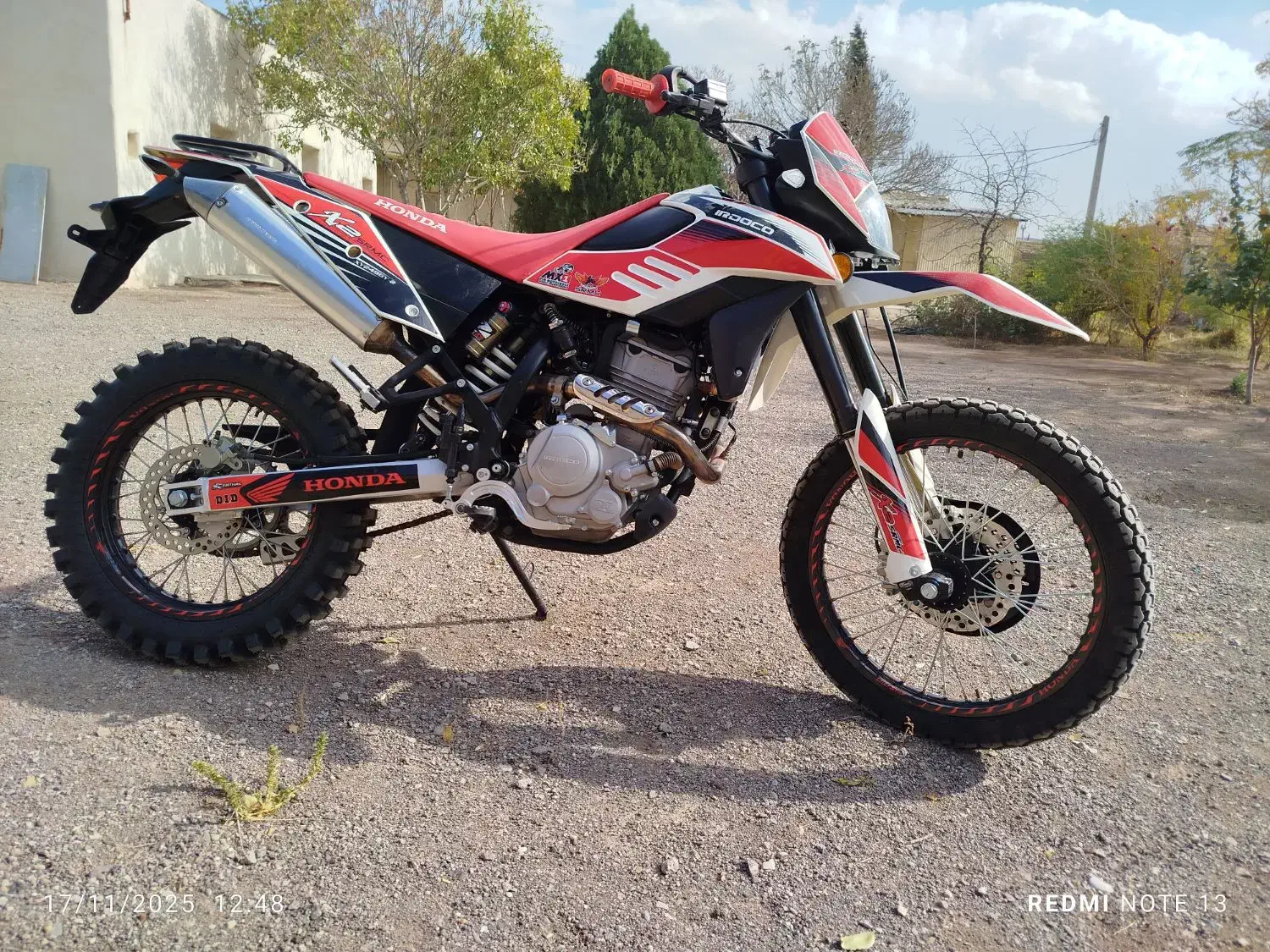 موتور تریل x2|موتورسیکلت|بوئین زهرا, |دیوار