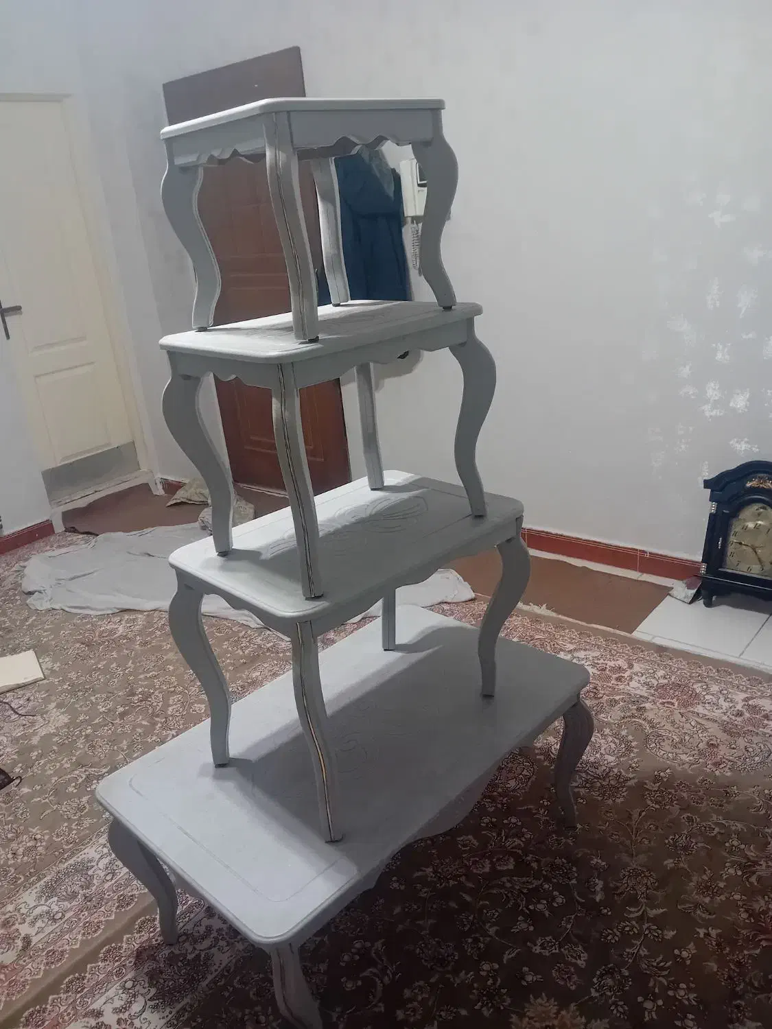 یک میزبزرگ.و۳تیکه میزعسلی|مبلمان خانگی و میز عسلی|تهران, کیانشهر|دیوار