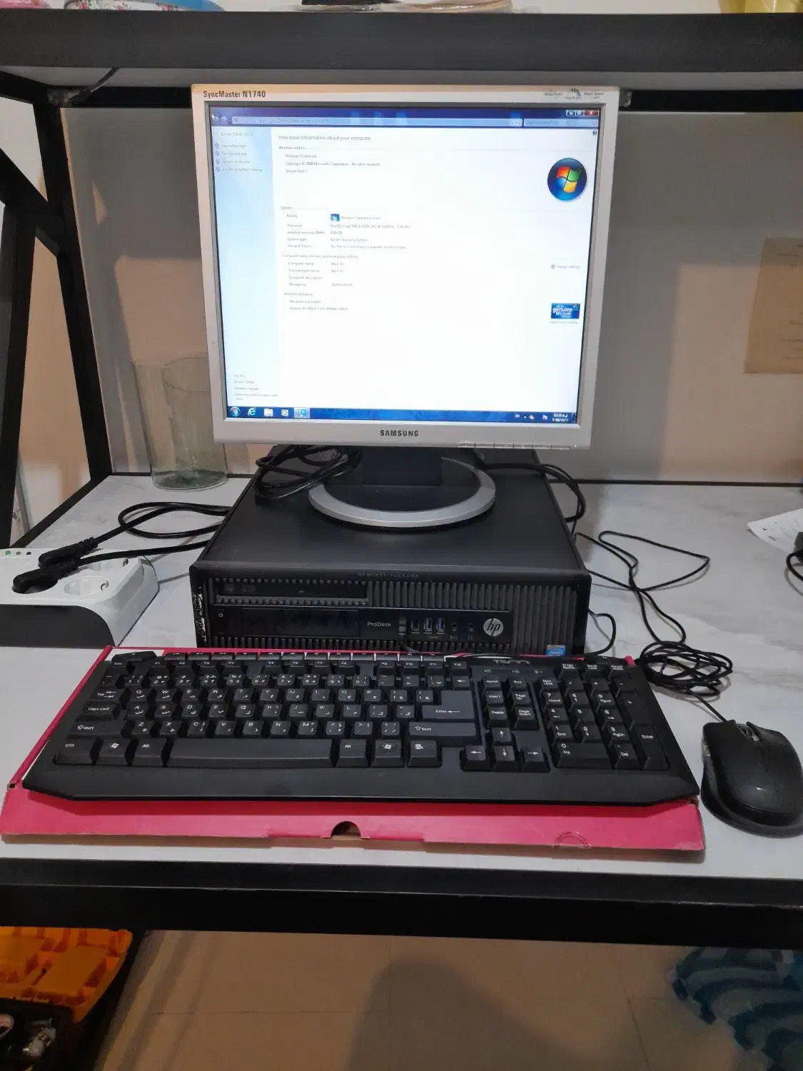 مینی کیس و کامپیوتر اچ پی hp|رایانه رومیزی|ارومیه, |دیوار