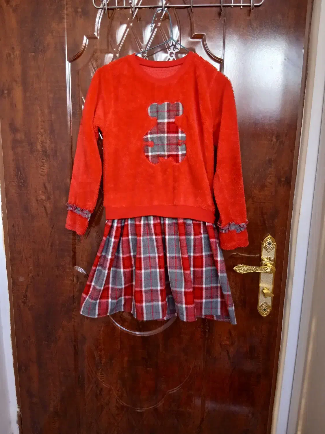 پیراهن پشمی دخترانه|کفش و لباس بچه|کاشمر, |دیوار